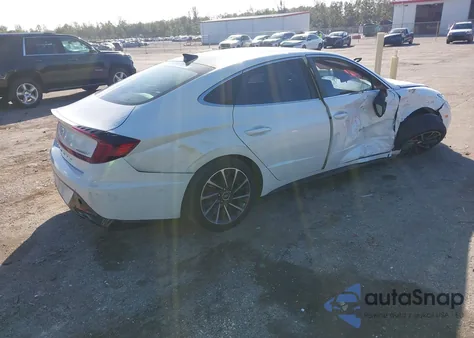 2021 Hyundai Sonata Limited from USA, damaged, VIN KMHL34J26MA154929